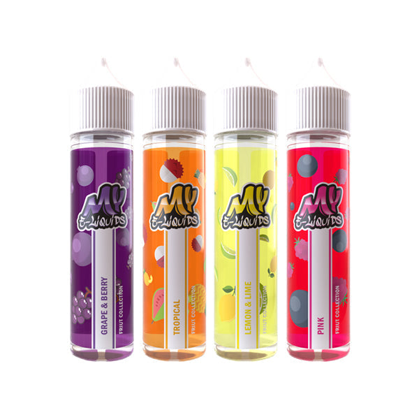 My E-liquids Delicious Fruits 50ml Shortfills 0mg (70VG-30PG) - Flavour: Vim-Tease