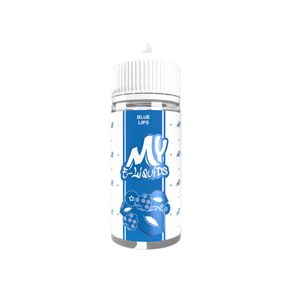 My Ice 0mg 100ml Shortfill (70VG-30PG) - Flavour: Ice Blue Lips