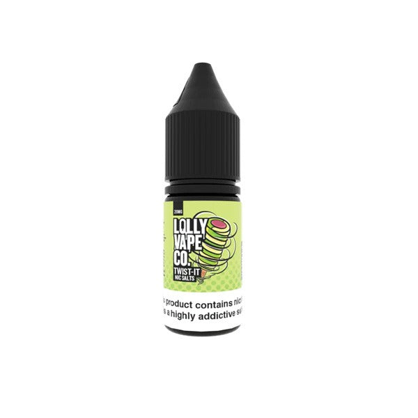 10mg Lolly Vape Co 10ml Nic Salts (50VG-50PG) - Flavour: Rock It