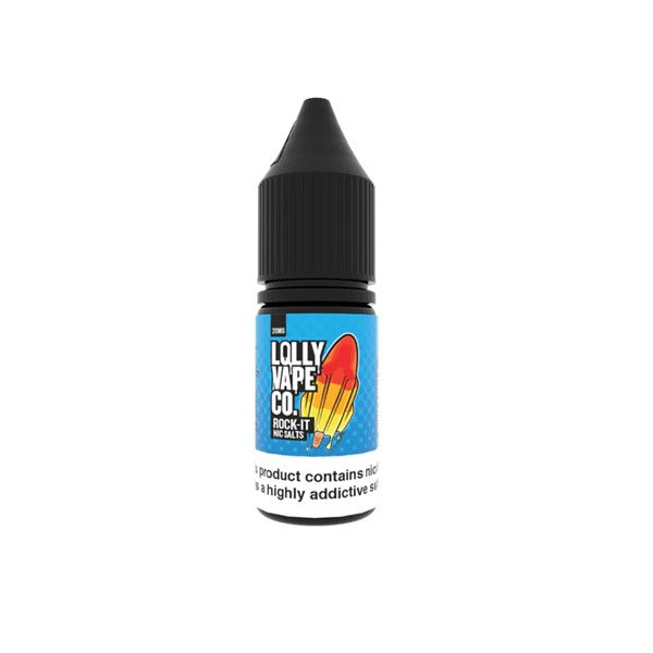 20mg Lolly Vape Co 10ml Nic Salts (50VG-50PG) - Flavour: Fab-Ulous