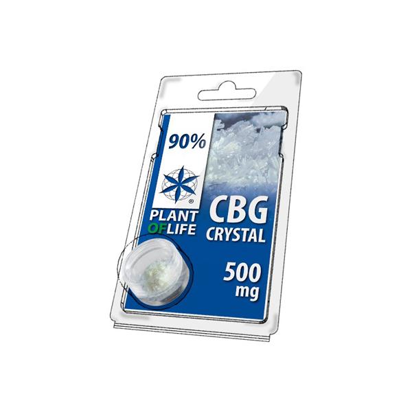 Plant Of Life 500mg CBG Crystal Powder Bulk 90% CBG - SilverbackCBD