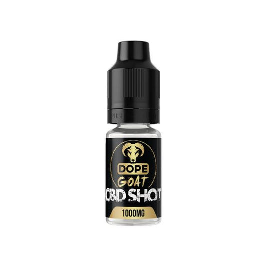 Dope Goat 1000mg CBD Shot 10ml - SilverbackCBD