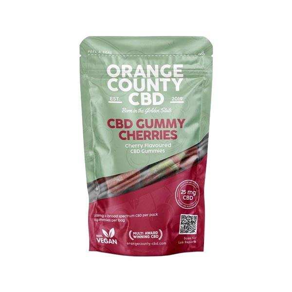 Orange County CBD 200mg Gummy Cherries - Grab Bag - SilverbackCBD