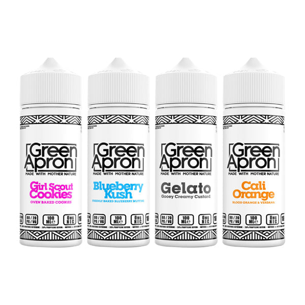 Green Apron 100ml Shortfill 0mg (80VG-20PG) (BUY 1 GET 1 FREE) - Flavour: Girl Scout Cookies