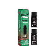 500mg Haze CBD C2 Pods - 800 puffs - Flavour: Apple Shisha