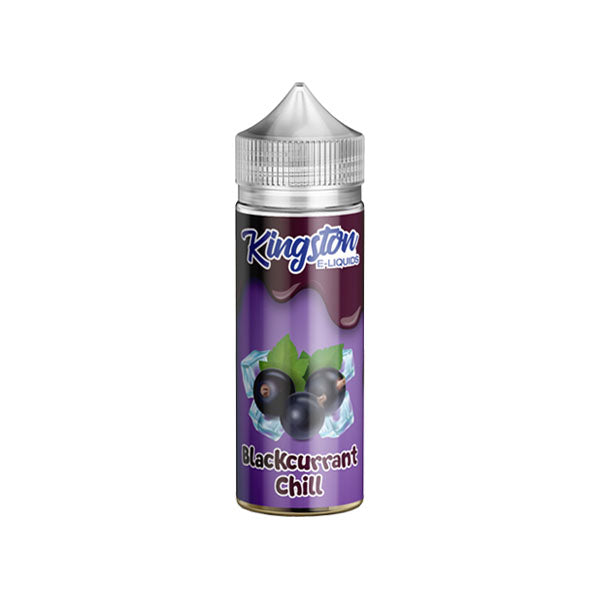 Kingston 120ml Shortfill 0mg (70VG-30PG) - Flavour: Strawberry Kiwi Zingberry