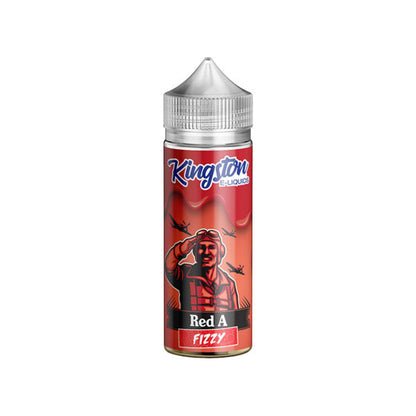 Kingston 120ml Shortfill 0mg (70VG-30PG) - Flavour: Strawberry Kiwi Zingberry