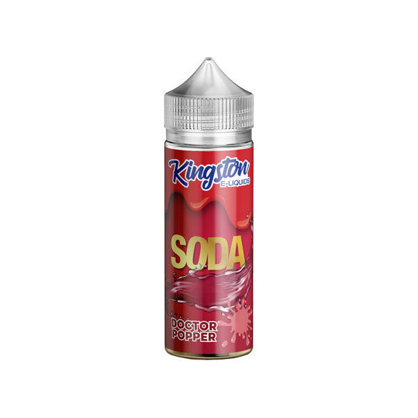 Kingston Soda 120ml Shortfill 0mg (70VG-30PG) - Flavour: Doctor Popper