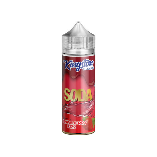 Kingston Soda 120ml Shortfill 0mg (70VG-30PG) - Flavour: Blackcurrant Raspberry Lemonade