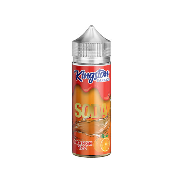 Kingston Soda 120ml Shortfill 0mg (70VG-30PG) - Flavour: Strawberry Fizz