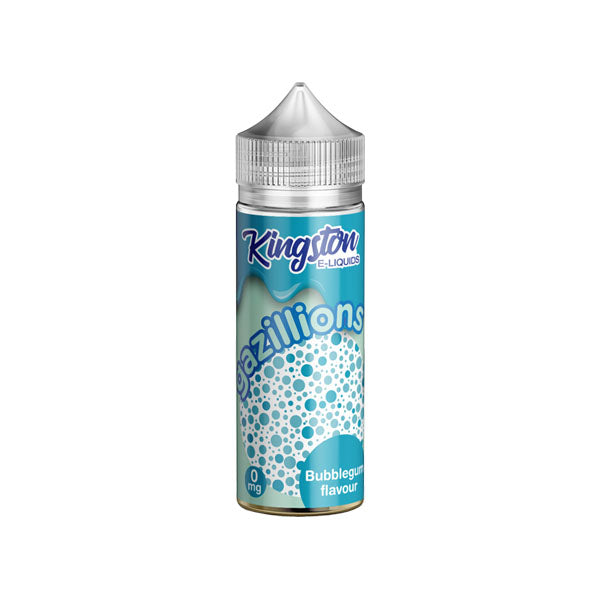 Kingston Gazillions 120ml Shortfill 0mg (70VG-30PG) - Flavour: Bubblegum