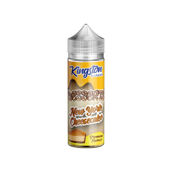 Kingston Desserts 120ml Shortfill 0mg (70VG-30PG) - Flavour: Custard Glazed Donut