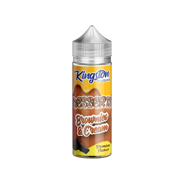Kingston Desserts 120ml Shortfill 0mg (70VG-30PG) - Flavour: Jam Roly Poly