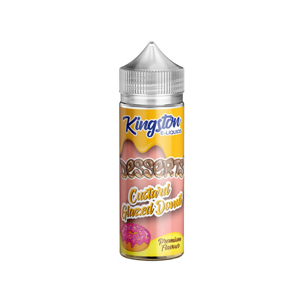 Kingston Desserts 120ml Shortfill 0mg (70VG-30PG) - Flavour: New York Cheesecake