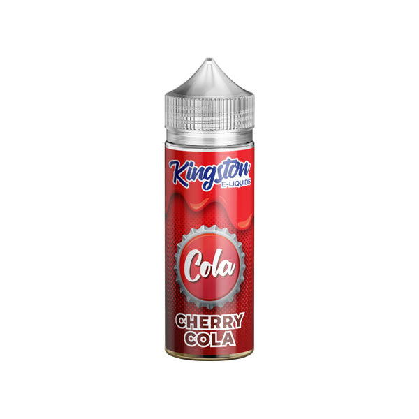 Kingston Cola 120ml Shortfill 0mg (70VG-30PG) - Flavour: Cherry Cola