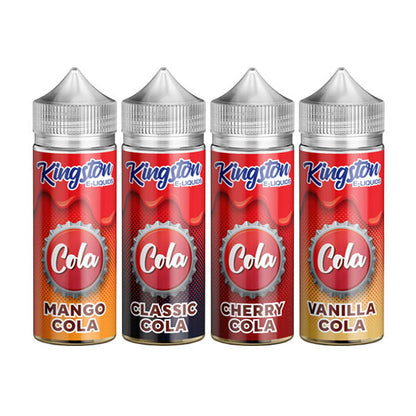 Kingston Cola 120ml Shortfill 0mg (70VG-30PG) - Flavour: Raspberry Cola