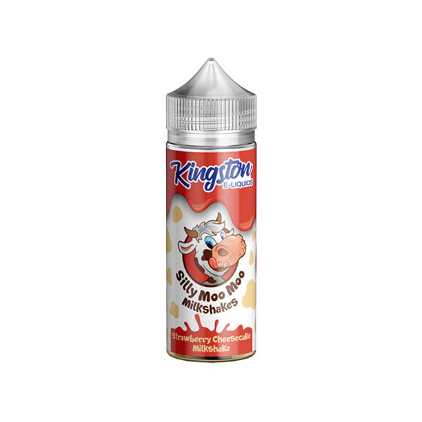Kingston Silly Moo Moo Milkshakes 120ml Shortfill 0mg (70VG-30PG) - Flavour: Bubblegum