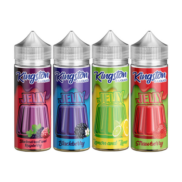 Kingston Jelly 120ml Shortfill 0mg (70VG-30PG) - Flavour: Blackcurrant & Raspberry