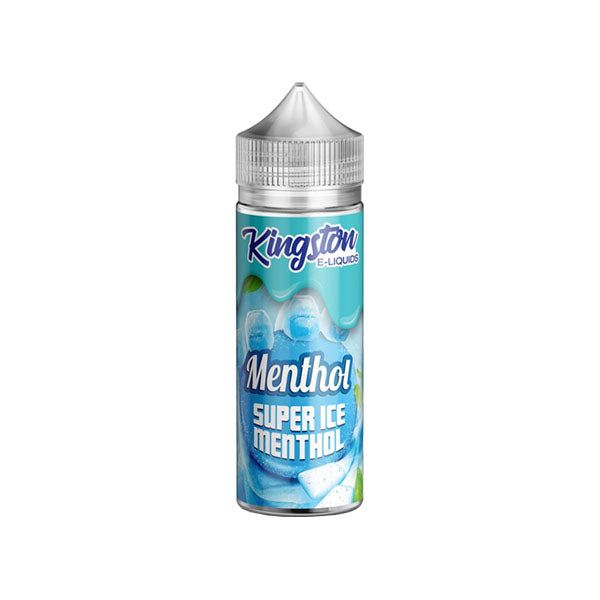 Kingston Menthol 120ml Shortfill 0mg (70VG-30PG) - Flavour: Tropical Fruits & Berries Menthol