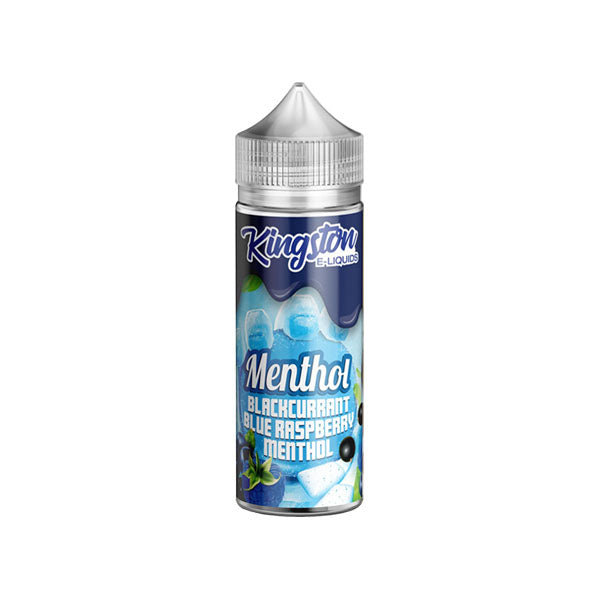 Kingston Menthol 120ml Shortfill 0mg (70VG-30PG) - Flavour: Tropical Fruits & Berries Menthol