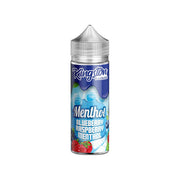 Kingston Menthol 120ml Shortfill 0mg (70VG-30PG) - Flavour: Tropical Fruits Menthol