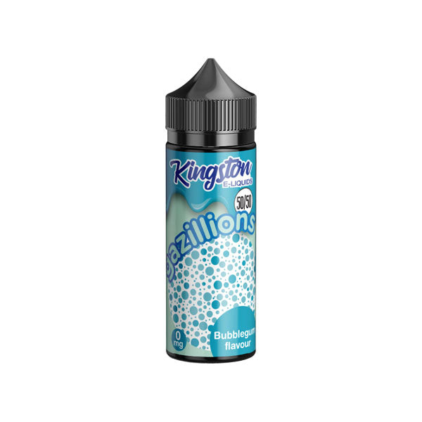 Kingston Gazillions 120ml Shortfill 0mg (50VG-50PG) - Flavour: Bubblegum