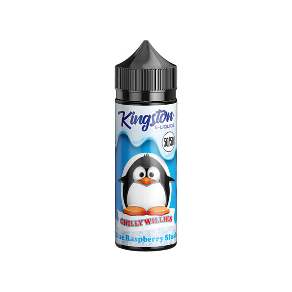 Kingston Chilly Willies 120ml Shortfill 0mg (50VG-50PG) - Flavour: Strawberry Slush