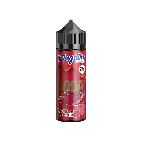 Kingston Soda 120ml Shortfill 0mg (50VG-50PG) - Flavour: Doctor Popper