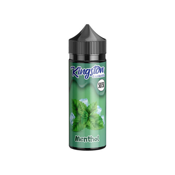 Kingston 120ml Shortfill 0mg (50VG-50PG) - Flavour: Menthol