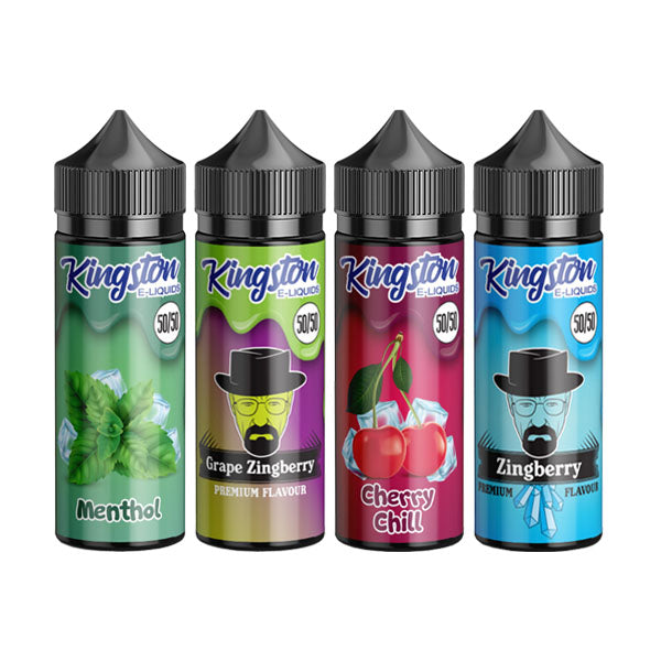 Kingston 120ml Shortfill 0mg (50VG-50PG) - Flavour: Chuckleberry