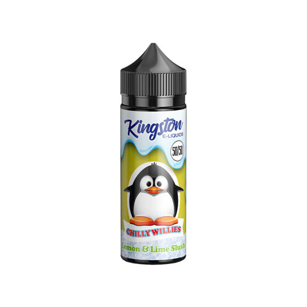 Kingston Chilly Willies 120ml Shortfill 0mg (50VG-50PG) - Flavour: Blue Raspberry Slush