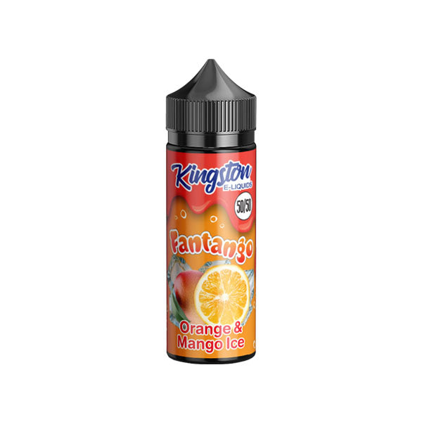 Kingston Fantango Ice 120ml Shortfill 0mg (50VG-50PG) - Flavour: Orange & Mango Ice