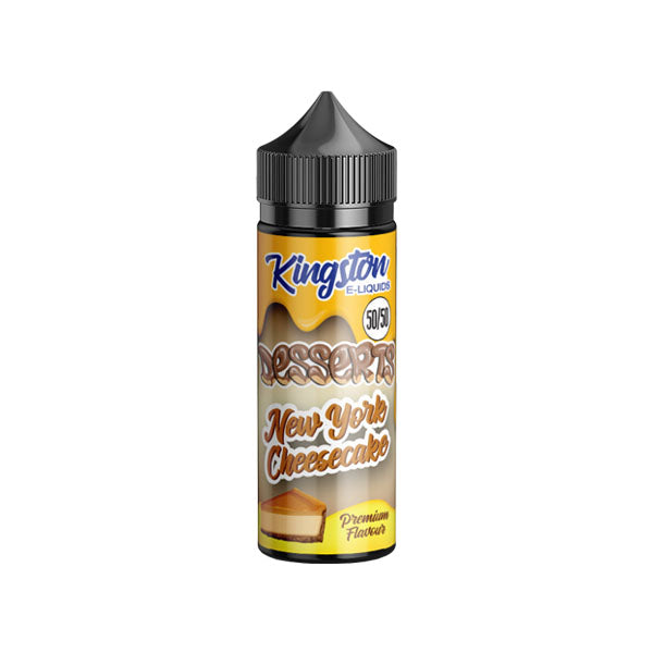 Kingston Desserts 120ml Shortfill 0mg (50VG-50PG) - Flavour: Brownies & Cream