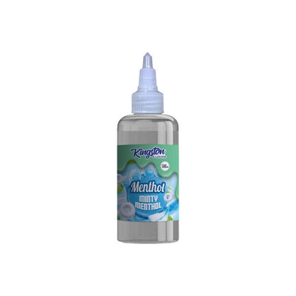 Kingston 500ml Shortfill 0mg (70VG-30PG) - Flavour: Black Grape Lime & Bubblegum Menthol