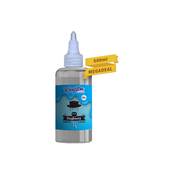 Kingston 500ml Shortfill 0mg (70VG-30PG) - Flavour: Vinberry Soda