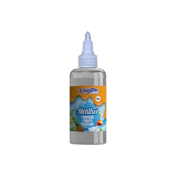 Kingston 500ml Shortfill 0mg (70VG-30PG) - Flavour: Menthol