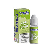 20mg Kingston Salts 10ml Nic Salts (50VG-50PG) - Flavour: Grapeberry Ice