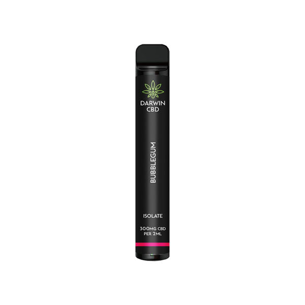 Darwin 300mg CBD Isolate Disposable Vape Device 600 Puffs - Flavour: Pink Lemonade