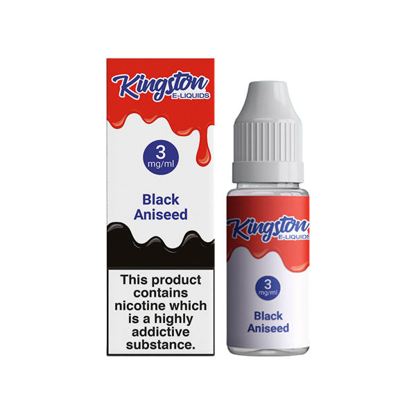 Kingston 6mg 10ml E-liquids (50VG-50PG) - Flavour: Blackcurrant Chill