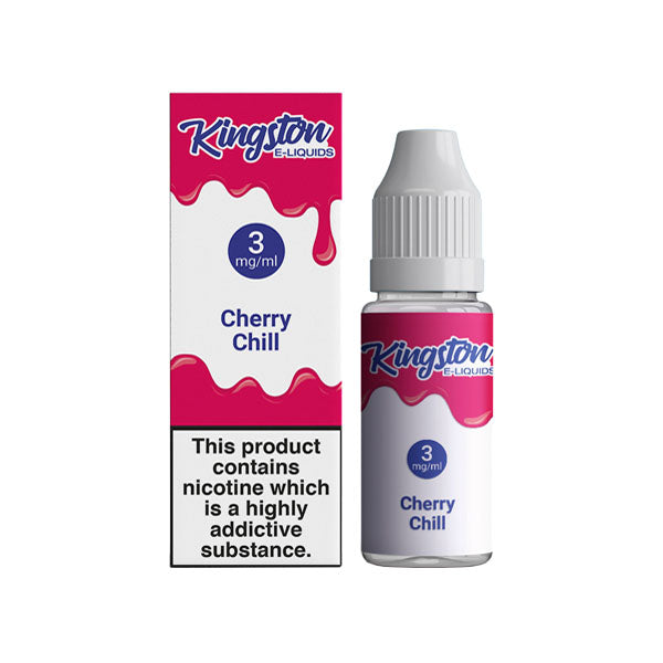 Kingston 6mg 10ml E-liquids (50VG-50PG) - Flavour: Grape Zingberry