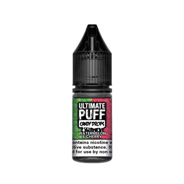 Ultimate Puff 50-50 12mg 10ml E-liquid (50VG-50PG) - Flavour: Chilled - Watermelon Apple