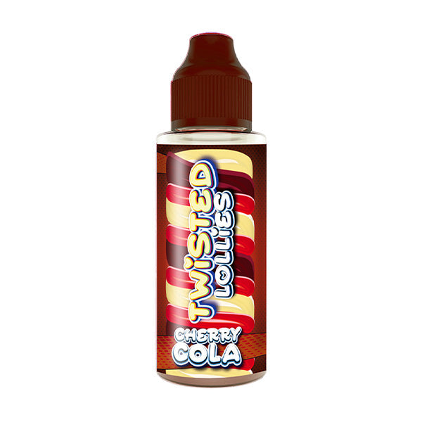 Twisted Lollies 100ml Shortfill 0mg (60VG-40PG) - Flavour: Blueberry Milk and Cherry