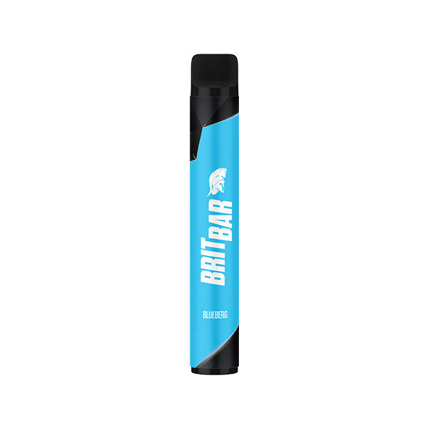 20mg Brit Bar Disposable Vape Device 575 Puffs - Flavour: Lemon Cake