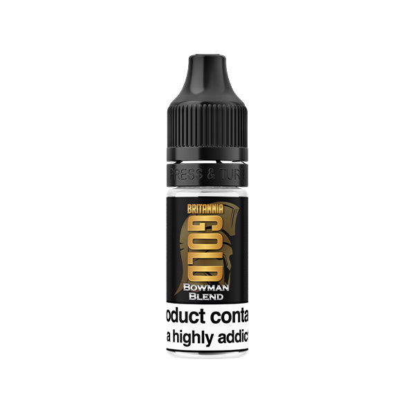 Britannia Gold 18mg 10ml E-Liquids (40VG-60PG) - Flavour: Blackcurrant