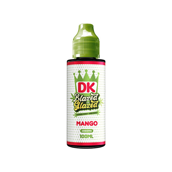 DK Blazed N Glazed 2000mg CBD E-liquid 120ml (50VG-50PG) - Flavour: Grapefizz