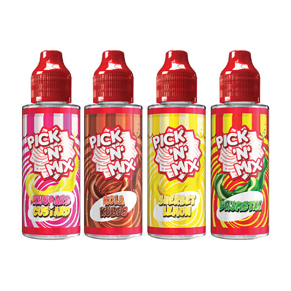 Pick N Mix 100ml Shortfills 0mg (70VG-30PG) - Flavour: Rainbow Mix