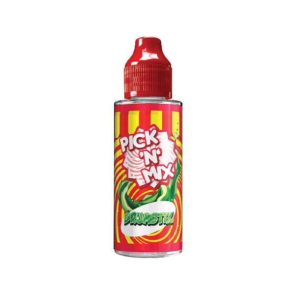 Pick N Mix 100ml Shortfills 0mg (70VG-30PG) - Flavour: Rhubarb Custard