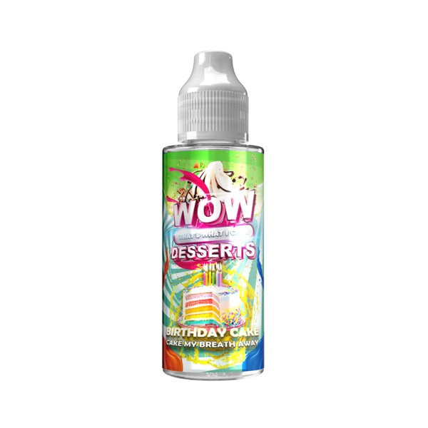 Wow That's What I Call Desserts 100ml Shortfill 0mg (70VG-30PG) - Flavour: Apple Pie