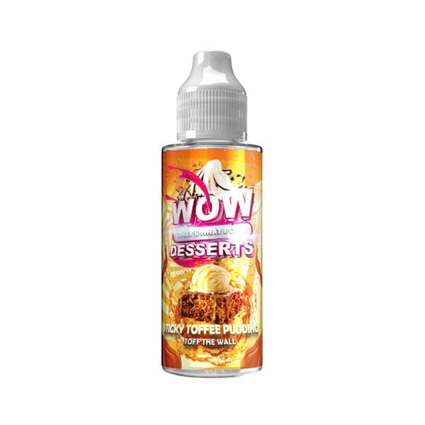 Wow That's What I Call Desserts 100ml Shortfill 0mg (70VG-30PG) - Flavour: Rice Pudding