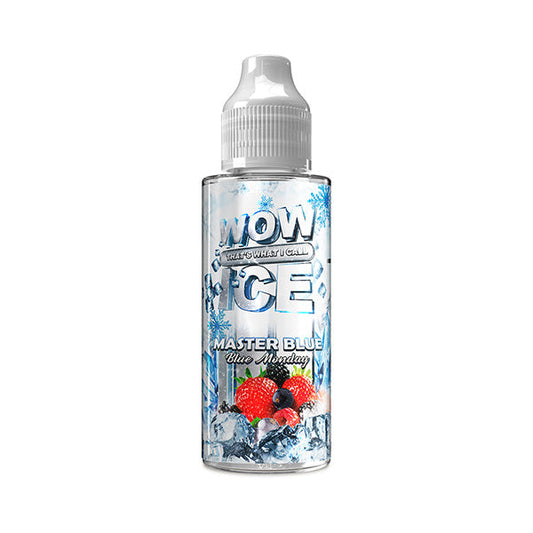 Wow That's What I Call Ice 100ml Shortfill 0mg (70VG-30PG) - Flavour: Master Blue